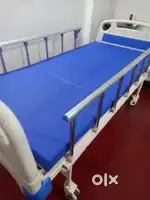 Hospital reclining  cot with matress