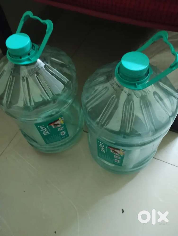 Empty 10 litre bisleri water bottle returnable can (good condition)