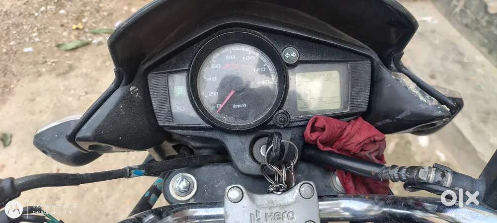 THIS BIKE IN GOOD CONDITION AND BIKE DRIVEN ONLY 20000 KM