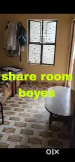 Room share Boy 1 rk with kitchen  near rajdhani collag shivaji collage