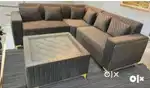 Today discount buy new sofa 8499, L size sofa 13990/-Emi available