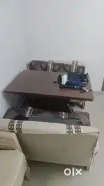 Sofa cum dining original teak wood