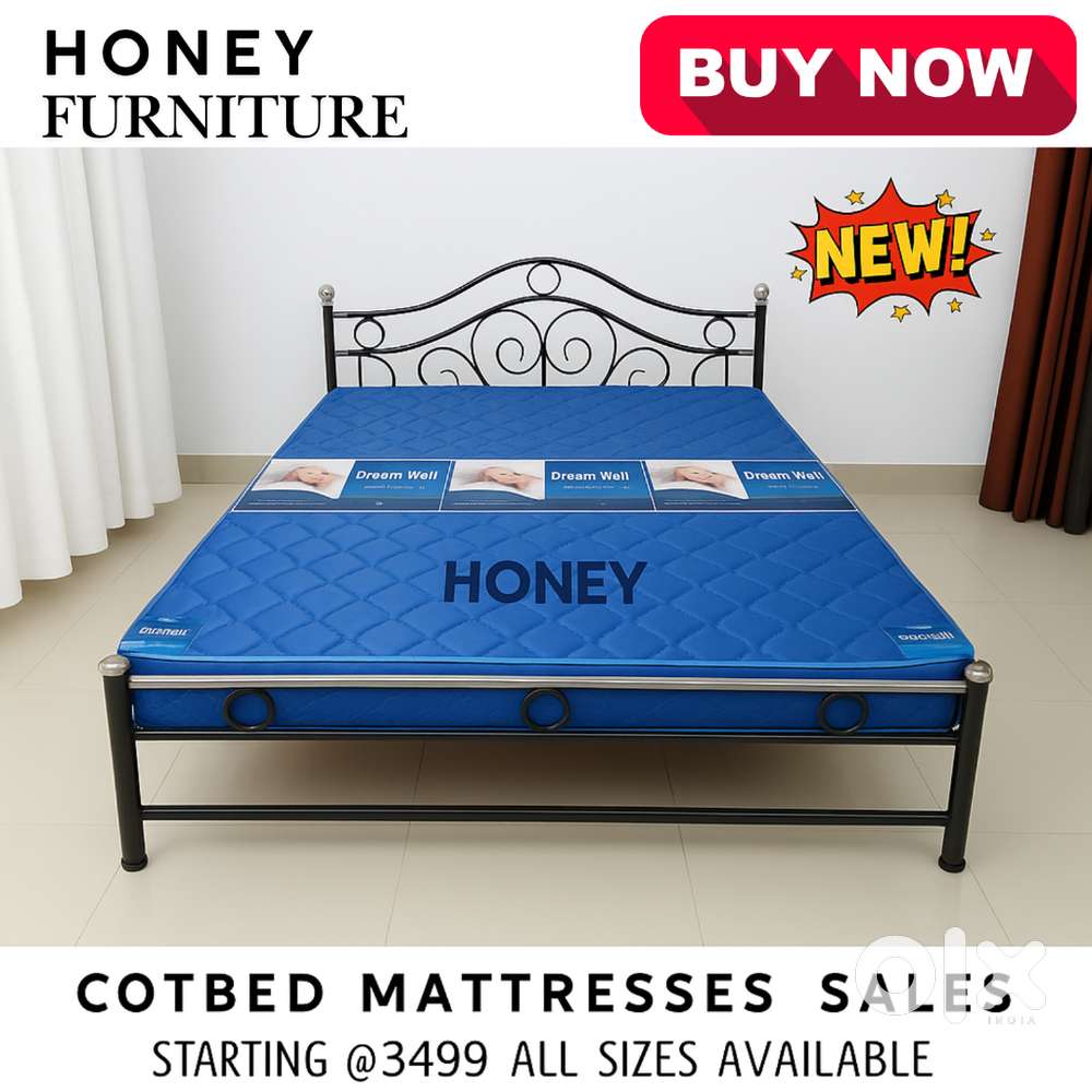 Steel Cot Bed Mattresses, Hostel Bunker Cot Bed Mattresses, Chennai