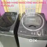 SECOND HAND WASHING MACHINES FOR SALES