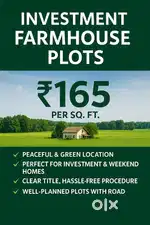 Investment, Residencial plots
