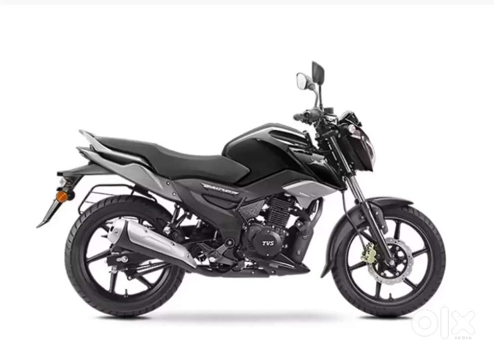 TVs raider 125 black