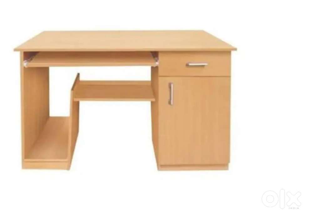 Beech colour computer table