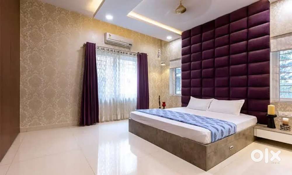 Fully furnished one bhk furnished bed ac fridge sofa invator ro sec 13