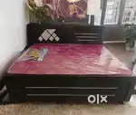 Tuesday Mega offer New - Double bed with box 7000/- Emi available