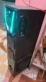 Zebronics speaker with well and  good condition with original mic
