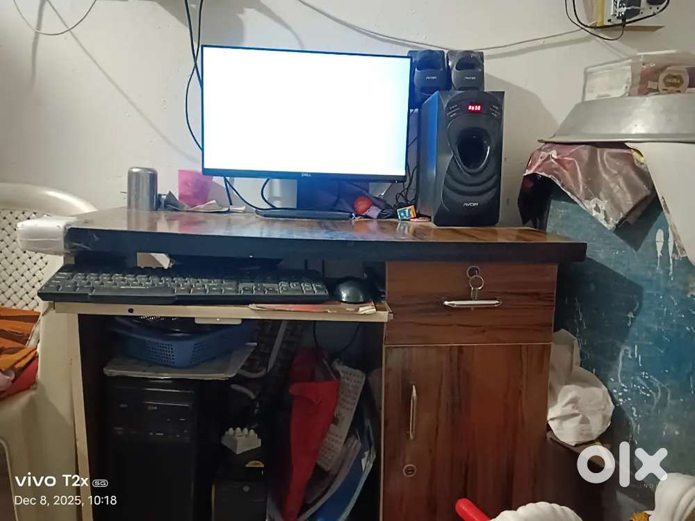 All computer setup with Computer Table sell