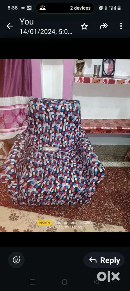 Sofa set without table