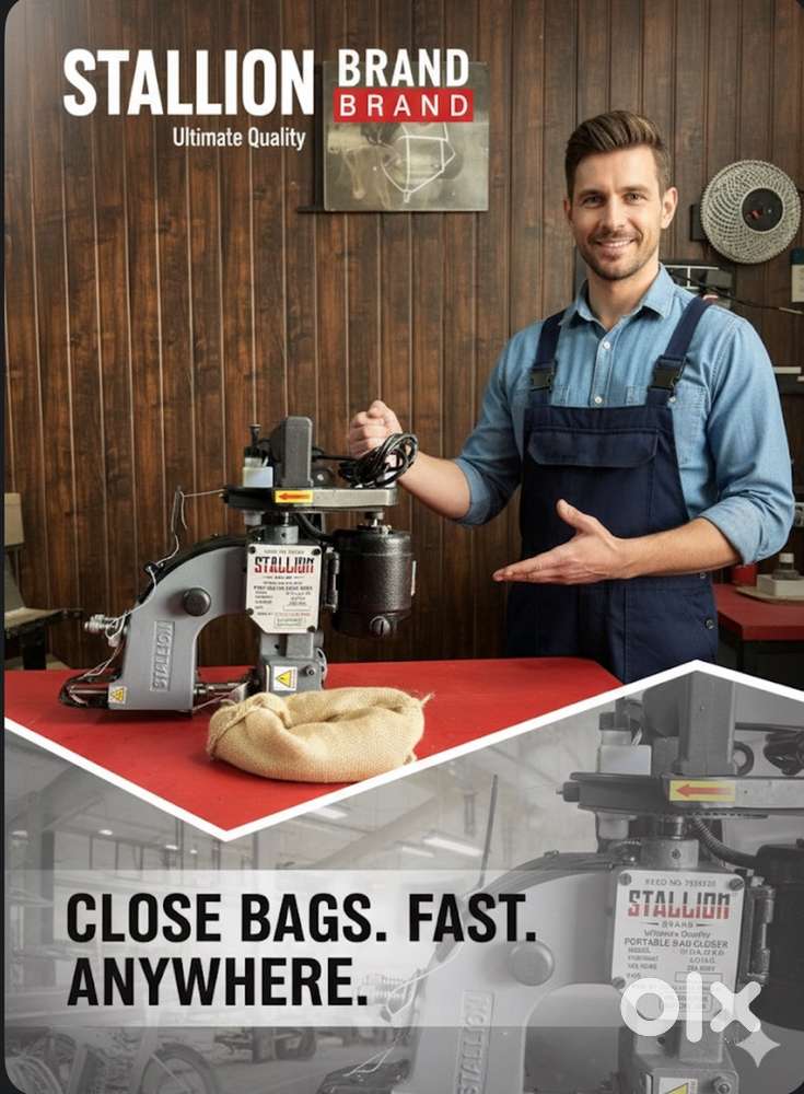Bag closer machine