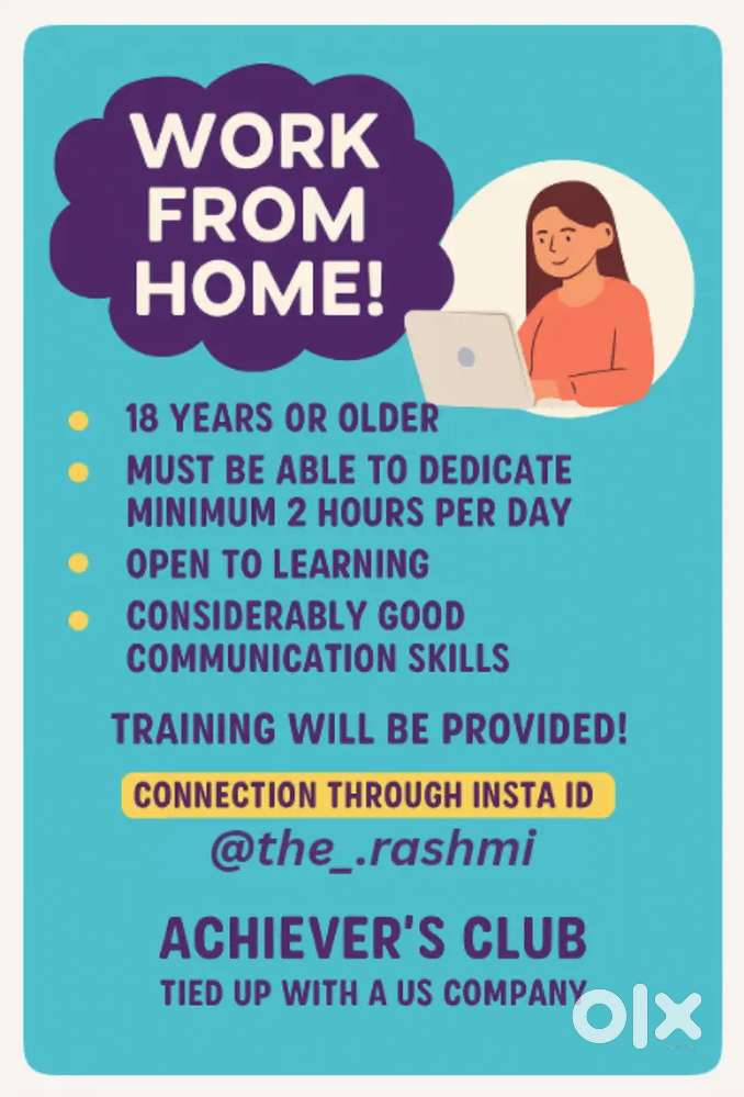 Work From Home Opportunity Available!!