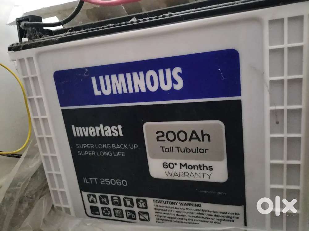 Combo lithium battery 200 Ah with Inverter 5 years warranty