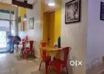 Sales person on cake shop