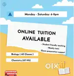 Biology and Chemistry Tuition