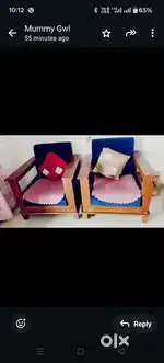 Sagwan wood sofa