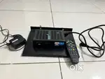 Set top  box with dish and remote