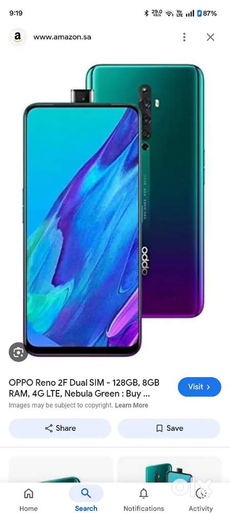 Oppo reno 2f