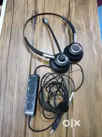 JABRA BIZ 2400 II DUO CC HEADPHONES WITH NOISE CANCELLATION MIC