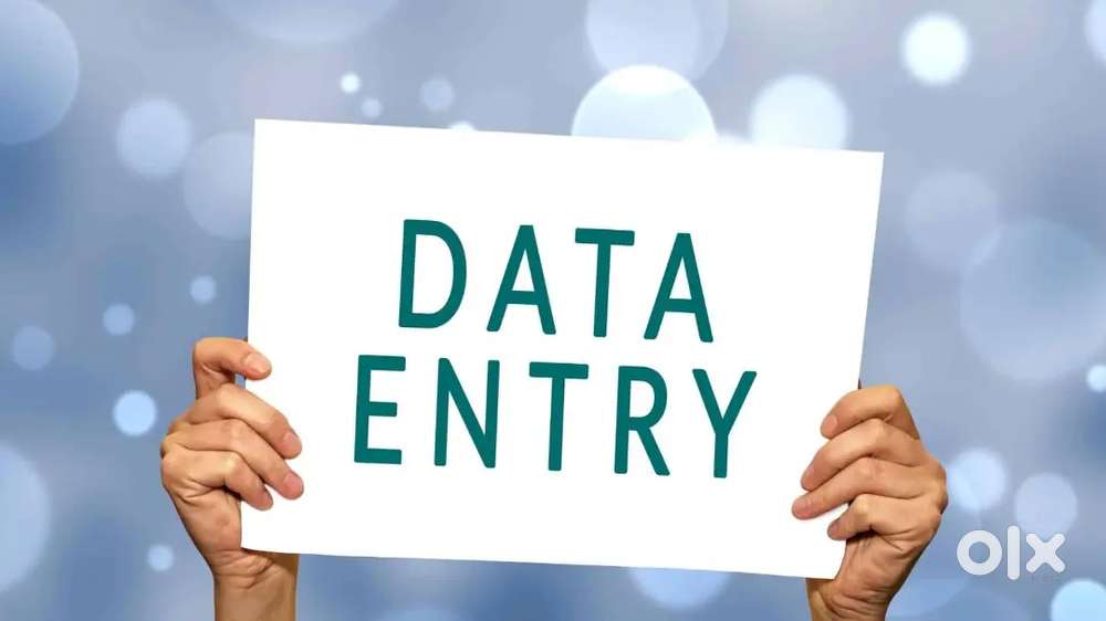 Home based jobs data entry typing work