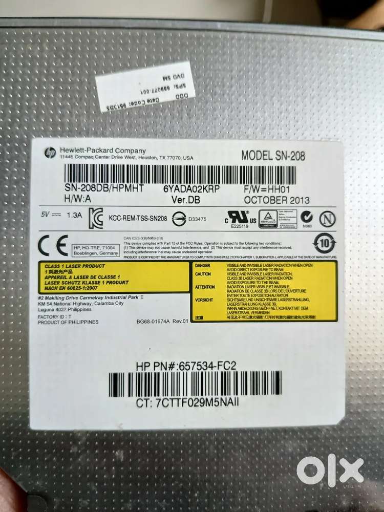 HP Laptop DvD drive for sale