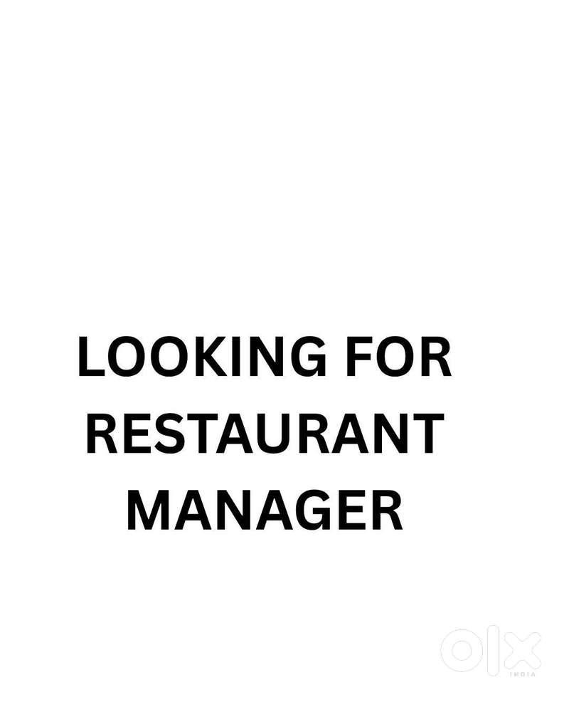 Restaurant Manager