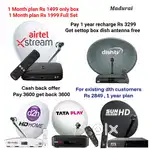 AIRTEL DTH ! TATÀ ! SUNDIRECT ! PLÀY ! DISHTV ! VIDEOCON D2H ! LED TV