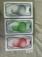 Sealed pack Iphone 15 pink black green blue available