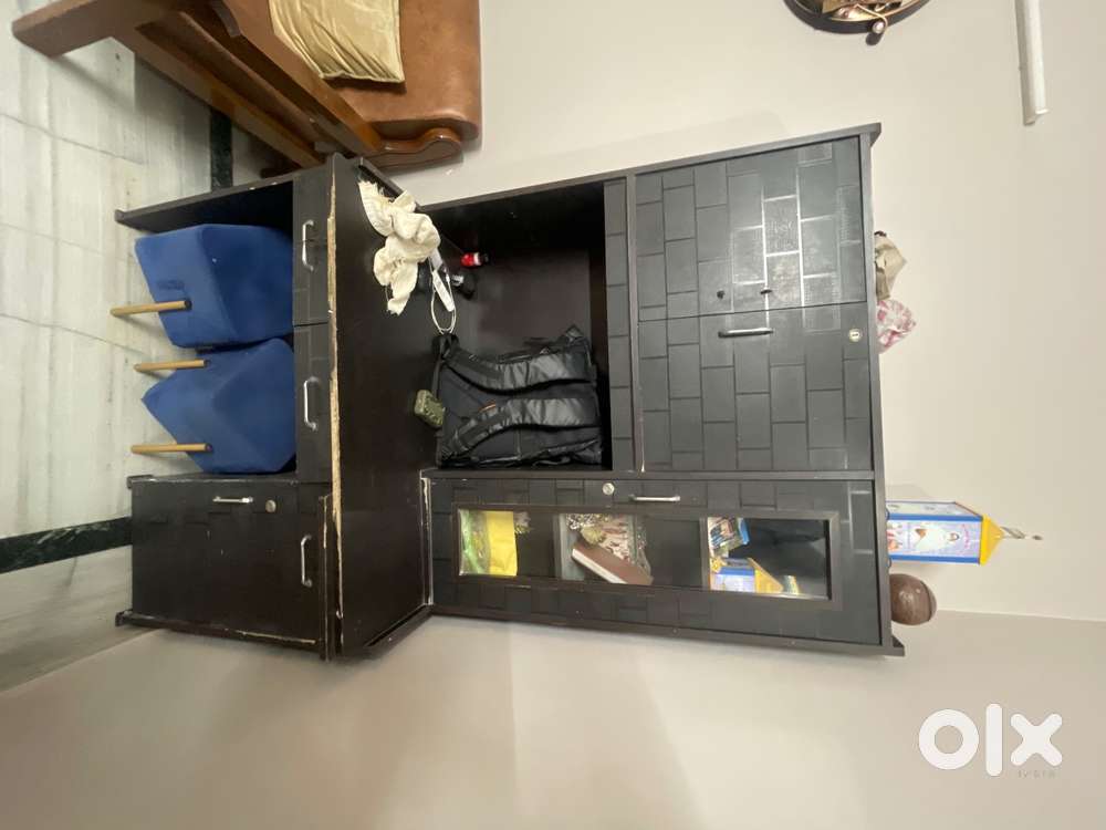 Almirah with computer table