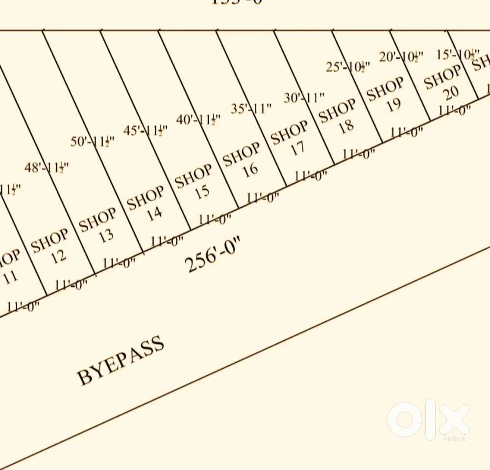 Commercial plot for shop no 15