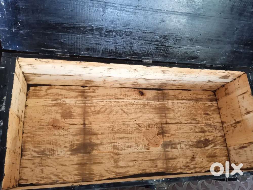 Big Wooden Storage Box for Delicate Items