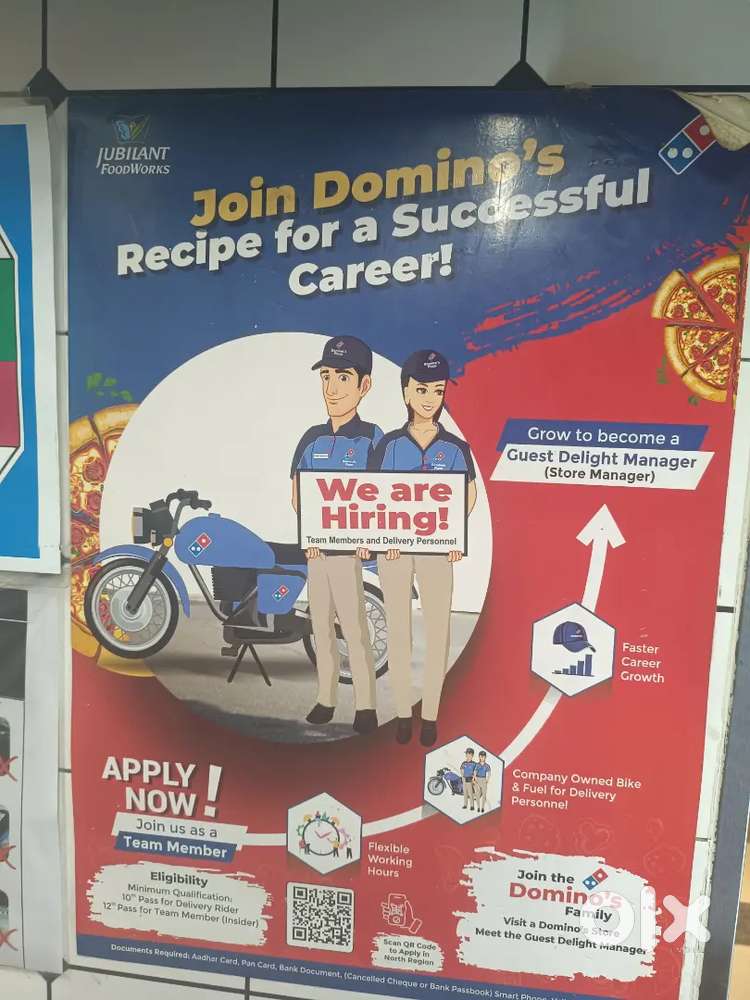 Dominos delivery partner
