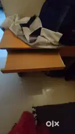 Computer table with drawer