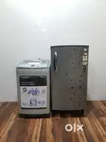 Fridge & washing machine combo lg kelvinator single door with warranty