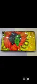 48 inch Samsung Qled tv Sound bar Alexa inbuilt brand new tv Rs 19999