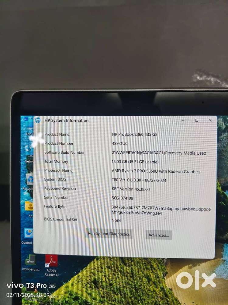 HP PROBOOK X360 435 G8