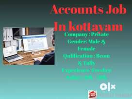 Accounts job in kottayam