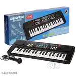 37 Key Piano Keyboard Toy With DC Power Option, Recording And Mic,