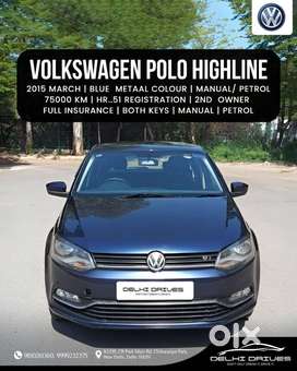 Volkswagen Polo 2013-2015 1.2 MPI Highline, 2015, Petrol