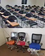 Custom Office table office chairs visitor chairs sofas student chairs