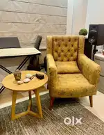 Vintage-Style Sofa Set with Centre Table for Sale