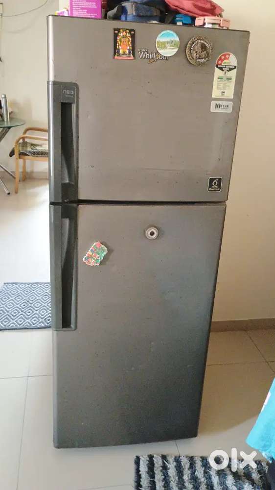 240 Litres Double Door Whirlpool Fridge