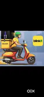 Hiring for delhi blinkit delivery boy job