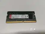 Laptop RAM, DDR4 8GB, 2666MHz, Kingston