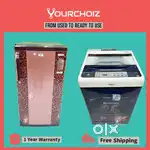 @& €¥ Videocon S/D fridge&Whirlpool T/L washing machine fullyautomatic