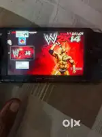 Sony psp , console, charger , with games