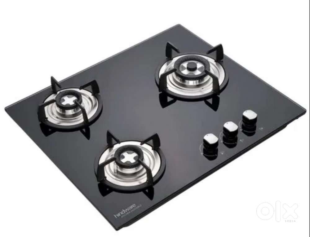 3 Burner built in gas hob