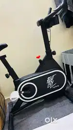 LLSBB50 Fit Pro Spin Fitness Upright Stationary Exercise Bike (Black)
